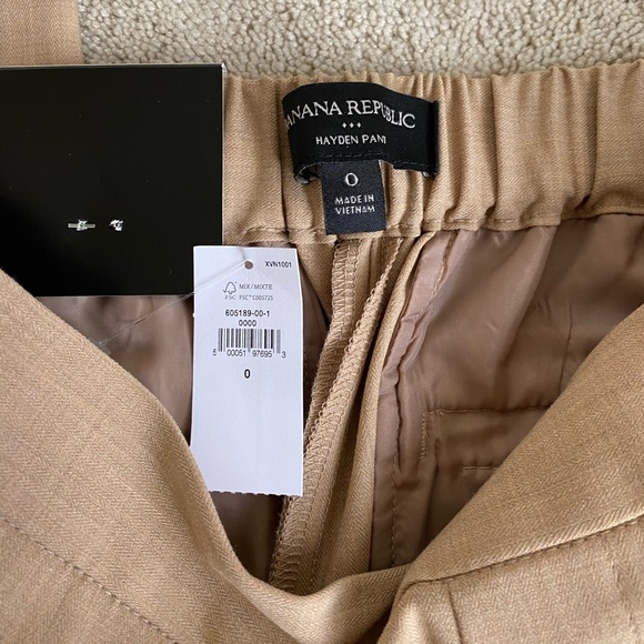 BANANA REPUBLIC HAYDEN PANT SIZE 0 - Picture 8 of 9